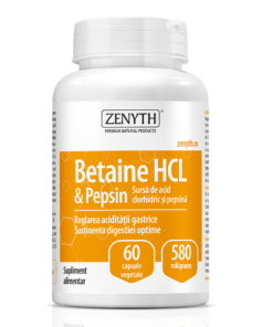 Betaine HCL si Pepsin