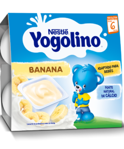 Gustare cu lapte si banane Yogolino