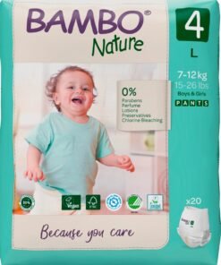 Scutece Ecolabel Pants Nr 4 pentru 7-12kg