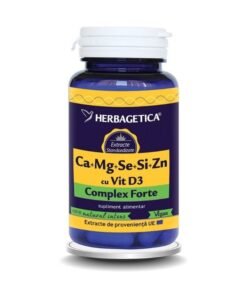 Ca+Mg+Se+Zn organice cu D3