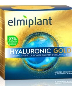 Elmiplant Hyaluronic Gold Crema de noapte antirid cu efect de umplere