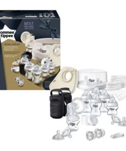 TOMMEE TIPPEE Set Sterilizator pentru microunde si pompa de san manuala
