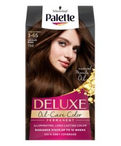 Vopsea de par permanenta Palette Deluxe Oil-Care Color 750/3-65 Ciocolatiu