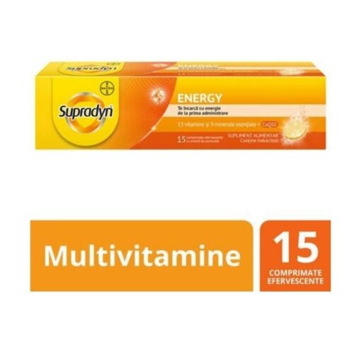 Supradyn Energy Multivitamine si Coenzima Q10