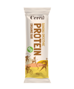 Baton proteic Bio vegan cu Smoothie de Banane Protein