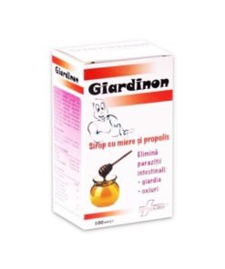 Giardinon sirop cu miere si propolis