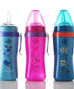 Cana anticurgere cu pai de silicon si clips de prindere 6+ Baby