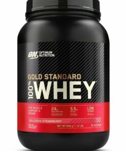 Proteine din zer Gold Standard 100% Whey Capsuni