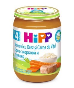 Meniu vitel cu orez si morcovi