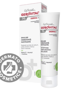 Emulsie hidratanta matifianta H3 Derma+
