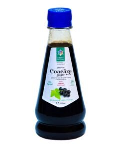Sirop natural cu coacaze negre si stevie