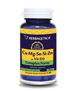 Ca+Mg+Se+Zn organice cu D3