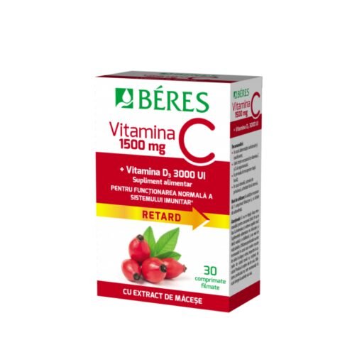 Vitamina C 1500 mg +3000 UI D3