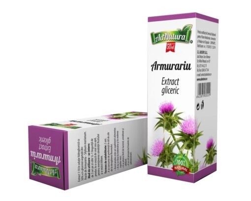 Extract gliceric de armurariu