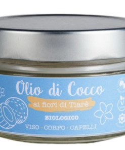 Ulei organic pur de cocos cu flori de tiare