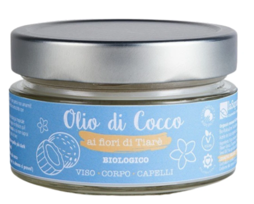 Ulei organic pur de cocos cu flori de tiare