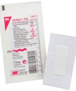 Pansament cu pad central absorbant Medipore+Pad 6x10 cm
