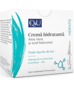 Crema hidratanta cu aloe vera si acid hialuronic Hidratis Q4U