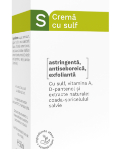 Crema cu sulf DermoTIS