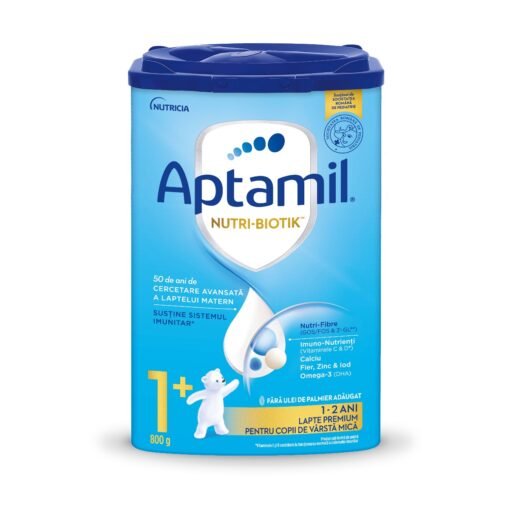 Lapte premium pentru copii de varsta mica 1-2 ani NUTRI-BIOTIK 1+