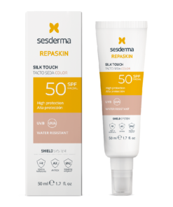 Crema de fata colorata SPF50