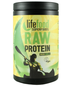 Pudra proteica green vanilla superfood raw Bio