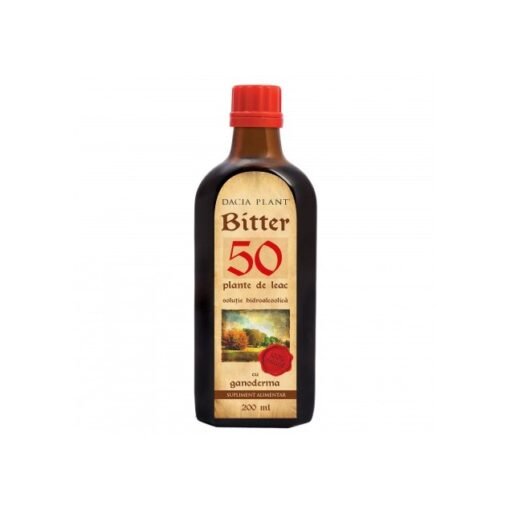 Bitter 50 plante cu ganoderma