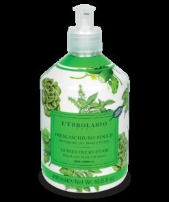 L'Erbolario Spuma de baie pentru maini si corp Leaves Fresh Foam Editie Limitata 047
