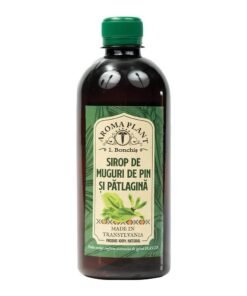 Sirop de pin si patlagina