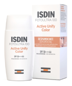 Fluid colorat cu protectie solara SPF 50