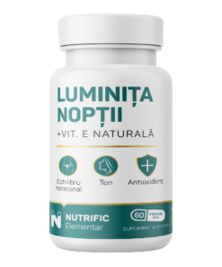 Luminita noptii cu vitamina E naturala