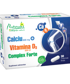 Naturalis Calciu cu Vitamina D3 Complex Forte