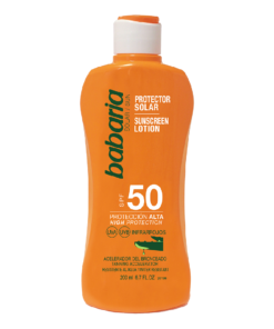 Protectie solara cu accelerator de bronzare SPF50