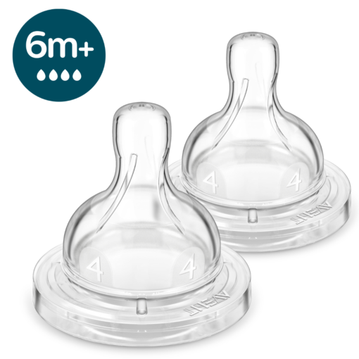 Set tentine cu debit rapid pentru +6 luni Classic SCY764/02