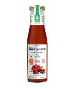 Sirop natural de merisor cu miere