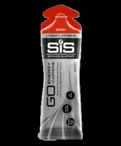 Gel energizant cu fructe rosii Go Energy Caffeine