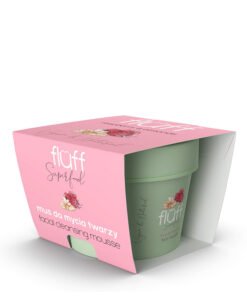 Mousse de curatare pentru fata cu zmeura si migdale
