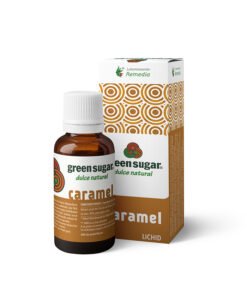 Indulcitor lichid cu aroma de caramel Green Sugar