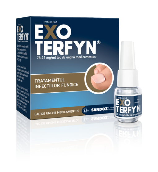 Exoterfyn 78.22 mg/ml lac de unghii medicamentos