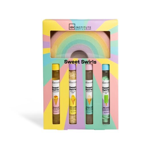 Set pentru ingrijire completa baie Rainbow Sweet Swirls