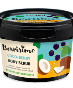 Scrub corporal cu sare de mare si afine Berrisimo