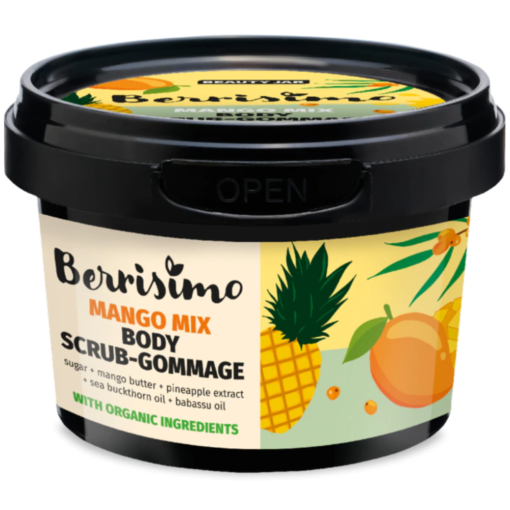 Scrub corporal cu zahar si unt de mango Berrisimo