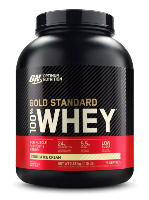 Proteine din zer 100% Whey Gold Standard cu aroma de valinie