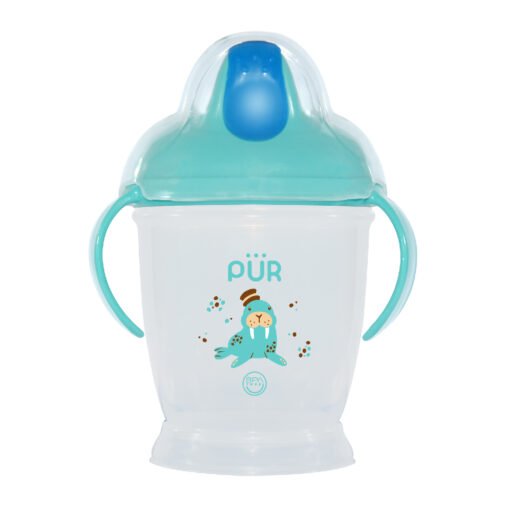Cana de baut cu cioc dur +6 luni Verde