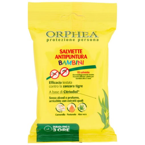Servetele cu ingrediente naturale impotriva tantarilor