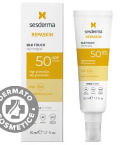 Crema de fata colorata cu SPF50 Repaskin Silk Touch