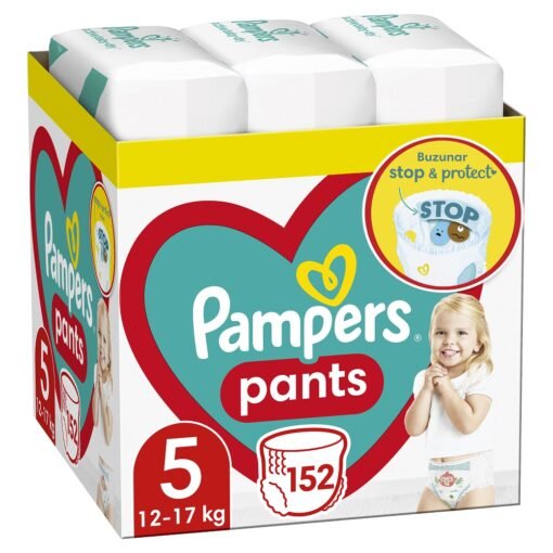 Scutece Pants Stop&Protect XXL Box Nr.5 pentu 12-17 kg