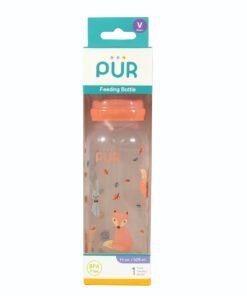 Biberon cu desen piersica +3 luni