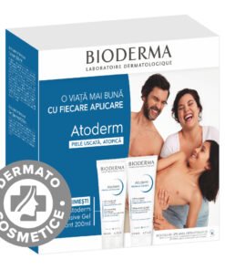 Pachet balsam Atoderm Intensive 200ml + Gel spumant Atoderm Intensive 200ml