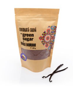 Ciocolata calda cu green sugar si vanilie bourbon